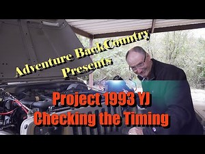 1993 Jeep YJ, Checking the Timing, Full HD Video on this one!