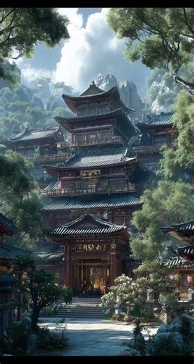 Chinese artistic conception, the sect of cultivating immortals in the heart, ancient artistic conc