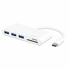 Vivanco USB Type C Card Reader Hub