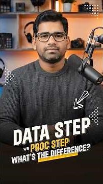 Data Step vs Proc Step – Which One When? - Day 7 | 100 Days of SAS