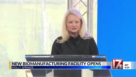 New biomanufacturing facility opens in Holly Springs