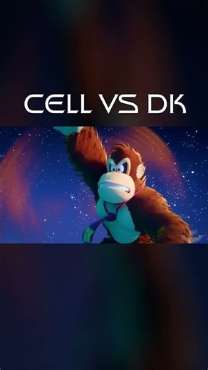 Cell Vs Donkey Kong #shorts #nintendo #dk