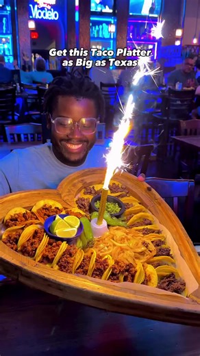 Let’s “Taco Bout Love” Street Tacos! This restaurant serves a Texas sized taco order of with 24 tacos served in a giant heart shaped tray. Called “Taco Bout Love,” it comes with 4 meats, like Barbacoa, steak, pastor. Bring some friends and share or see how many tacos you can eat in one sitting, I had about 5-10, lost count after the first one 😆. is known to have the best margaritas in Hays County so we ordered a flight and they didn’t disappoint. We had their filled concha for dessert and it wa