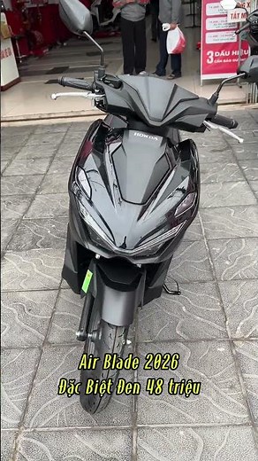 Air Blade 2026 Đặc Biệt Đen mới nhất tháng 03/2026. Giá xe Ab 125 mới nhất #ab125 #airblade