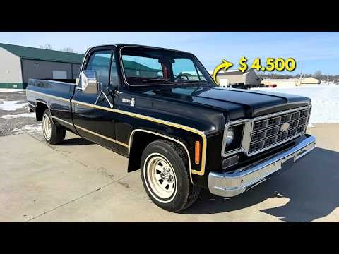 Hidden Treasure Finds: 30 Classic Chevrolet Trucks For Sale Under $10,000