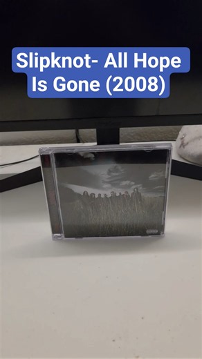 Slipknot -All Hope Is Gone CD (2008) Overview #slipknot #numetal #music #rock ##physicalmedia #fyp
