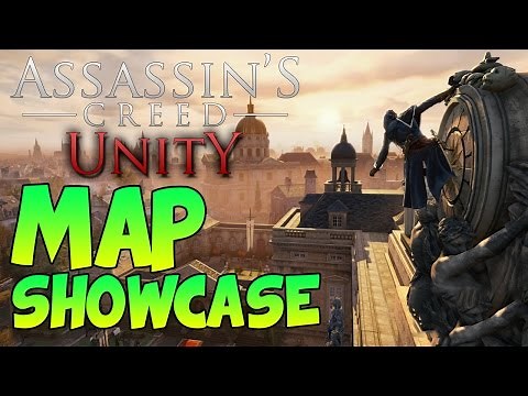 Assassin’s Creed Unity Complete Map – (Complete Map Showcase)