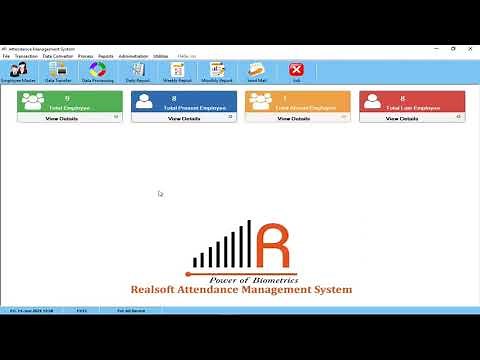 How To Get The Attendance Report in Realsoft 10.9