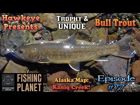 Fishing Planet - Ep. #77: Alaska Map, Kaniq Creek - TROPHY and UNIQUE Bull Trout!