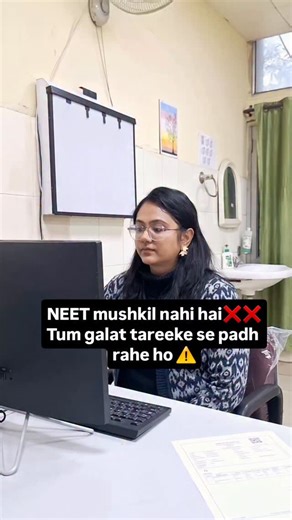 Dr Anushruti Aggarwal Dermatologist | They made you doubt yourself. Your intelligence. Your dream. But NEET was never about talent alone. It’s about direction. I’ve seen... | Instagram