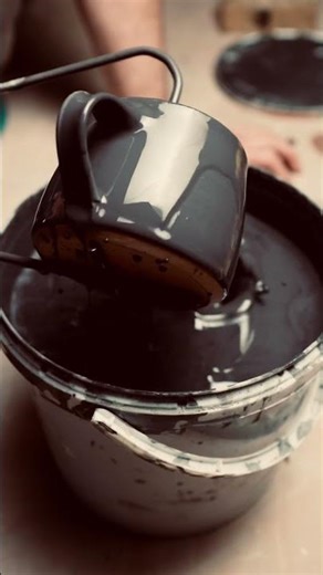 Altered tongs - shortened the cross so they fit in the glaze bucket easier #ceramic #pottery