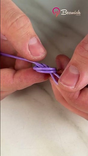 Quick Double String Knot #simple #doubleknot #trick