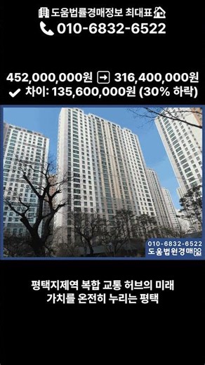 평택시 동삭동 852 평택센트럴자이3단지#부동산경매#아파트경매#아파트#경매왕#투자#경매방법#법원경매#대법원경매