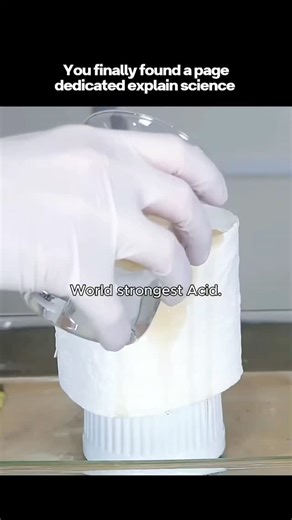 PhysixFix – Physics Unleashed on Instagram: "☣️ The World’s Strongest Acid — The Liquid That Melts Almost Anything 🔬⚡ Acid strong enough to burn through glass, metal, or even skin sounds like science fiction — but it’s 100% real science. 🌍🇺🇸 Meet Fluoroantimonic Acid (HSbF₆) — the strongest acid on Earth. It’s 10 quadrillion times stronger than sulfuric acid! 😱 💡 Here’s What Makes It So Powerful: ✔️ It’s a superacid — meaning it’s stronger than pure, concentrated acids ✔️ It releases extre