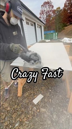 Fastest Backer Board Install Ever! Time Lapse#diy #tilework #backerboard