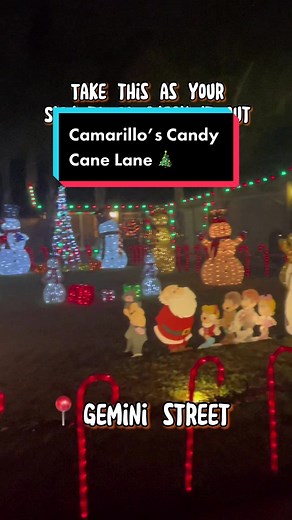 Camarillo’s Magical Candy Cane Lane Experience
