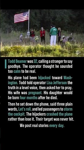 ​"Let's Roll" | The Heroic Sacrifice of Todd Beamer 🕊️