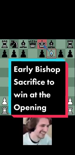 Win your game with this bishop sacrifice 🔥🔥🔥#chess #chesstok #chessman #chessmaster #gothamchess #ericrosen #magnuscarlsen #hikaru #mrbeast #capcut