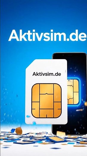 Aktivierte SIM Karten & eSIM online kaufen 📲