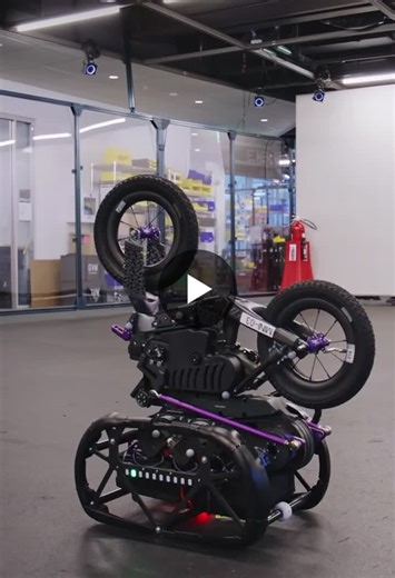 Why Build a Bike Robot? Legged robots handle rough terrain well. Wheeled robots are faster and more efficient. A bike robot combines both. It can jump and move quickly.The UMV project aims to… | Jan Stechert | 44 comments