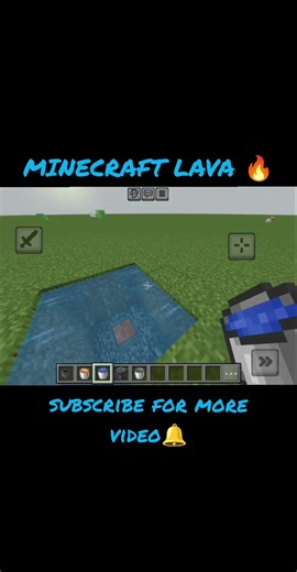 MINECRAFT LAVA 🔥 😳 | #minecraft #minecraftshorts #shorts #minecraftbuild #viral #explore