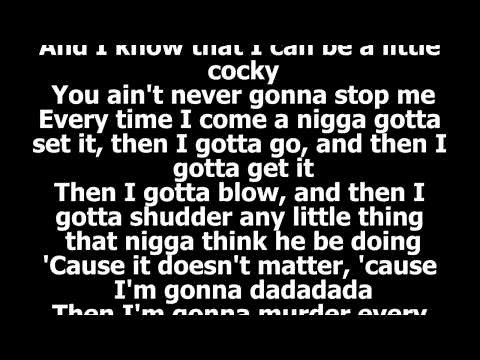 Let's Practice! Busta Rhymes verse of "Look at me Now" (Slowed down w/ scrolling Lyrics)