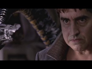 Spider Man 2 2004 Doctor Octopus and Harry Osborn Conversation Scene