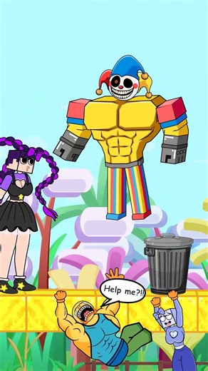 Poppy playtime Chapter5: Sound Lily love Braids vs Prototype #funny #shorts