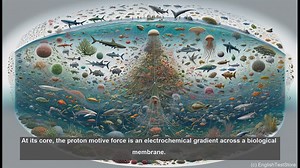 Proton motive force in biology