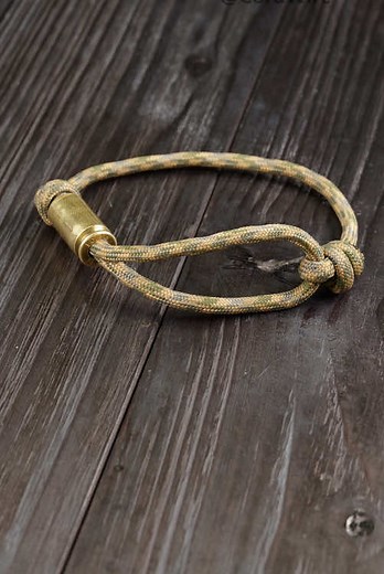 Single Loop and Shell Casing Paracord Bracelet Making