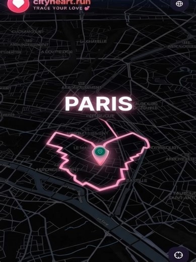 The coolest GPS track in Paris. 🔥 6.6 km of pure love. 🏃‍♂️💨 Download your GPX file, start your Strava, and draw your heart! Tag your running partner who needs to do this! 👇 Link in bio for your route 🔗 #running #Strava #GpsArt #ParisRun #FitnessMotivation #CityHeart #TrackYourLove #RunningCommunity