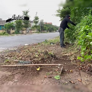 Couple volunteer to clean up sidewalks overgrown w Cre:Clean up Mowing sawing trees . . . . . #deepcleaning #oddlysatisfying #beforeandafter #makeover #transformation #sariafyingcleaning #sparklingclean #tidyup #deepclean #homecleaning #putzen #nettoyer #cleaning #rivercleanup #cleanupthedirtykitchen #cleantok #superclean #kitchencleaner #limpiezahogar #cleaningforfee #housecleaning #kitchencleaning #bedroomcleaning #livingroomcleaning #cleanupthetrash #cleanupthedirtyroom | Zoe Lily