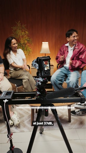 13K views · 153 reactions | Your podcast deserves more than static shots ️ The Shark Slider Nano 2 turns one camera into a multi-cam setup—tracking up to 4 speakers with precision pans and silent slides with just a single tap. Create cinematic podcasts faster, smarter, and more efficiently now. Click here to get yours: https://www.ifootagegear.com/products/sharkslidernano2? #SharkSliderNano2 #iFootage #CinematicSlides | iFootage International | Facebook