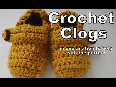 Crochet Clog Slippers