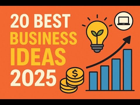 20 Best Business Ideas 2025|Profitable Small Business Ideas