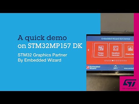 STM32MP157 GUI with Embedded Wizard