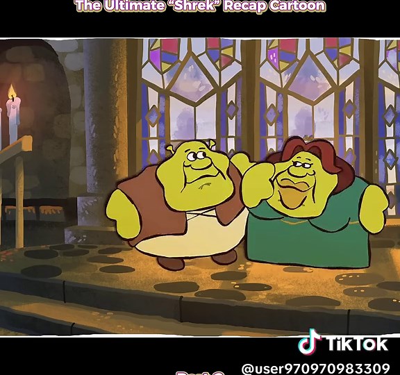 The Ultimate “SHREK “ Recap Cartoon - P2 #ultimate #cartoon #animation #shrek #viral #funnyvideo