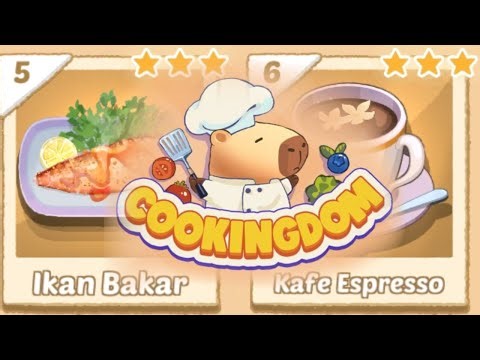 COOKINGDOM || COOKING WHIT CHEF CAPYBARA! (for kids)