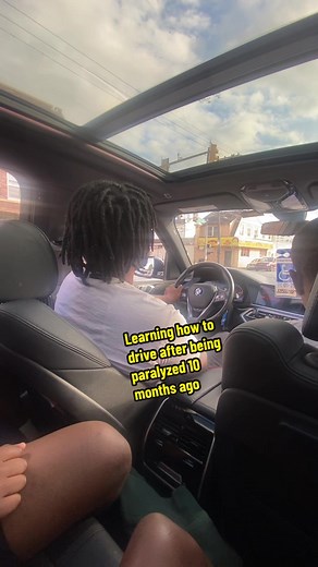 Learning how to drive again #fyp #explore #paralyzed #transfer