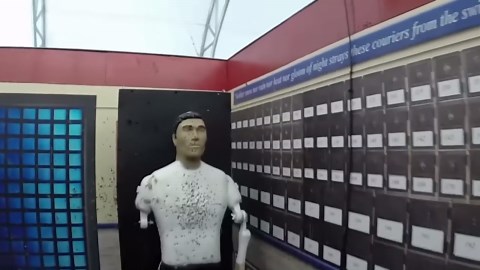 FBI SWAT Team Practices Clearing Rooms In The Shoot-House