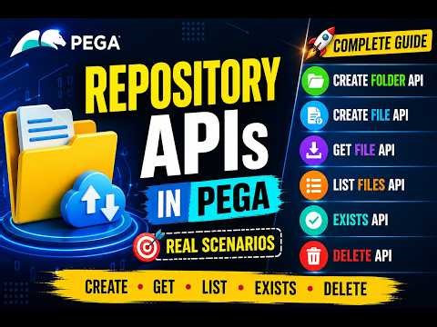 How to Use Repository APIs in Pega | Step-by-Step Tutorial