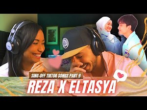 SING-OFF TIKTOK SONGS PART 9 (Zoom, Wait A Minute!, RIP Love) vs @Eltasya Natasha | REACTION 🥰😍