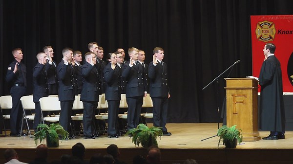 Knoxville Fire Department celebrates graduation of 15 firefighters after months-long training