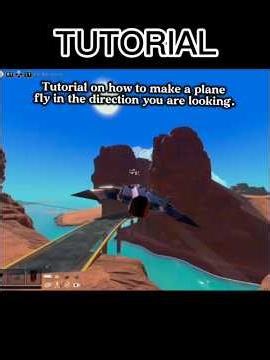 tutorial on making your plane follow where you're looking #trailmakers #plane #tutorial