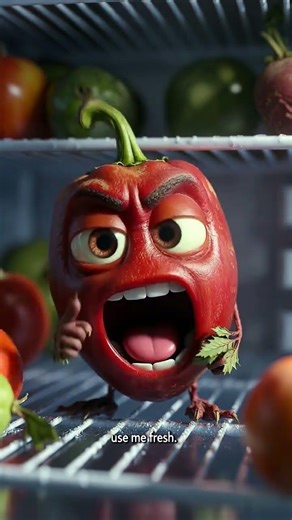 “I’m a Red Chili 🌶️ | Fresh, Spicy & Healthy!”• “Keep Me Fresh or Lose My Flavor! #cleaneating