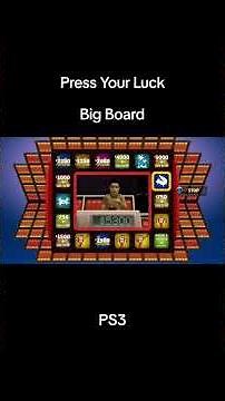 Press Your Luck - Big Board Bonus Round - PS3