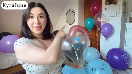 KyraJune tests out her new looner balloons by nastila 🤩💖_3