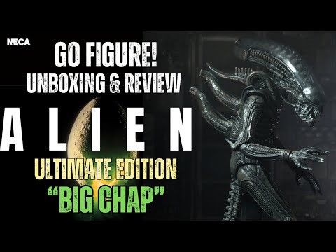 NECA ALIEN BIG CHAP ULTIMATE EDITION 1/10 scale figure unboxing and review