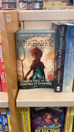 Sneaky Book Signing™️ at @bnthewoodlands in TX! First time seeing the fancy new paperbacks in the wild. Also, signed their copies of God of the Garden and Adorning the Dark if toothy cows aren’t your thing. | Andrew Peterson
