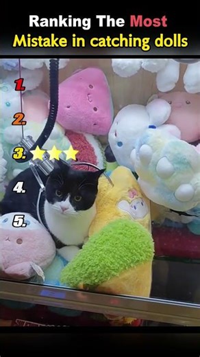 Ranking The Most Mistake in catching dolls